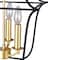 Cwi Lighting Tudor 3 Light Pendant With Satin Gold & Black Finish 1223P12-3-602 - alternate 5